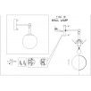 Настенный светильник Cirque 2169-1W                        