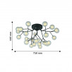 Светильник потолочный F-Promo Ligamentum 2481-9U                        