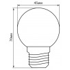 Светодиодная лампа Feron E27 1W 25116                        