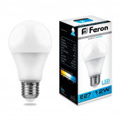 Светодиодная лампа Feron E27 12W 6400K 25490