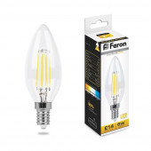 Лампа Эдисона ретро Feron E14 5W 2700K 25572