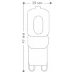 Лампа светодиодная Feron LB-430 G9 5W 4000K 25637                        