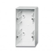 Коробка ABB Basic 55 Альпийский белый для открытого монтажа 2 поста 2CKA001799A0975 1702-94-507