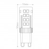 Лампа светодиодная Feron LB-432 G9 5W 2700K 25769                        