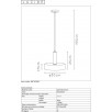 Светильник подвесной Lucide GIADA 30472/30/02                        