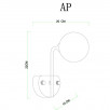Светильник настенный 3360/15 AP-1                        