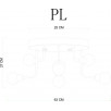 Светильник потолочный 3360/15 PL-9                        