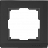 Рамка Werkel Stark черный на 1 пост WL04-Frame-01-black a029214 a050908