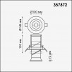 Встраиваемый светодиодный светильник NovoTech Prometa 25W 357872                        