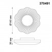 Светильник встраиваемый NovoTech Pattern 370491                        