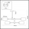 Люстра потолочная Lumion Ashley 3742/4C                        