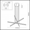 Подвесной светильник Odeon Light RUDY 3890/48L                        