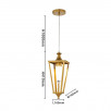 Подвес Favourite Lampion 4003-1P                        