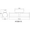 Настенный светильник Globo ALCORCON 41539-15                        