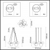 Светильник подвесной Odeon Light NUVOLA 4276/7                        