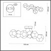 Потолочный светильник Odeon Light HIGHTECH 4305/36CL                        