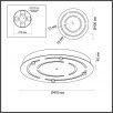 Основание для подвесов Odeon Light HIGHTECH 4346/40                        