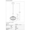 Светильник подвесной Lucide MALOTO 45386/30/62                        