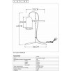 Настольная лампа Lucide EDEK 45584/01/30                        