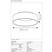 Светильник потолочный Lucide TALOWE LED 46100/42/31                        