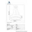 Подвесной светильник TALOWE LED 46400/42/31                        