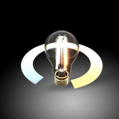 Умная филаментная светодиодная лампа Elektrostandard А60 10W 3300К-6500К Е27 CCT+DIM BLE2754