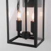 Уличный настенный светильник Elektrostandard Candle D 35150/D черный                        