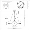 Люстра Odeon Light L-VISION FLUENT 4858/48L                        