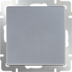 Выключатель Werkel Antik серебряный одноклавишный проходной WL06-SW-1G-2W a029821 a051526