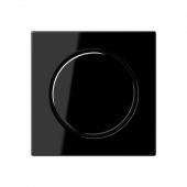 Накладка светорегулятора Jung A серия Черный поворотного A1540SW
