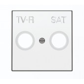 Накладка ABB Sky белый для TV-R/ SAT розетки 2CLA855010A1101 8550.1 BL