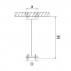 Подвесное крепление для светильников 2144Х6 Rullo 590056                        