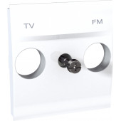 Центральная плата Schneider Electric Unica белый TV\FM розетки MGU9.440.18