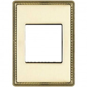 Рамка Fontini Venezia Metal Золото с квадратным вырезом 1 пост 39821502