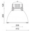 Уличный подвесной светильник Deko-Light Zeppel 400 600121                        