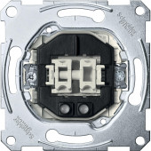 Механизм Merten M-серия 2-кноп. 1-пол. выключателя + инд., 10а MTN3165-0000