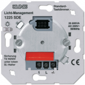 Светорегулятор Jung SL серия нажимной 20-500Вт/ВА для л/н и обмоточных трансформаторов 1225SDE