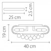 Люстра потолочная Monile 704062                        