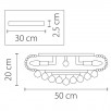 Люстра потолочная Monile 704092                        