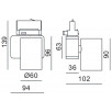 Трековый светильник Deko-Light Nihal Mini 707036                        