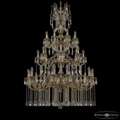 Люстра Bohemia Ivele Crystal Florence 71101/16+8+8/360/XL/3d A GB