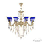 Люстра Bohemia Ivele Crystal Florence 71101/8/250 B GW P2 U Clear-Blue/H-1H