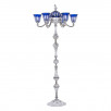 Торшер Bohemia Ivele Crystal 72009TP/6/175 NW P2 U Clear-Blue/H-1H FL3S                        