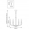 Люстра подвесная Lightstar Ragno 732167                        