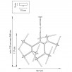 Люстра подвесная Struttura 742147                        