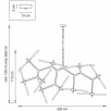 Люстра подвесная Struttura 742203                        