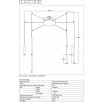 Светильник подвесной Lucide LORENZ 74403/06/97                        