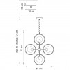 Люстра подвесная Lightstar Alfa 745057                        