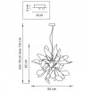Люстра подвесная Turbio 754269                        