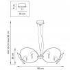Люстра подвесная Scarabeo 755084                        